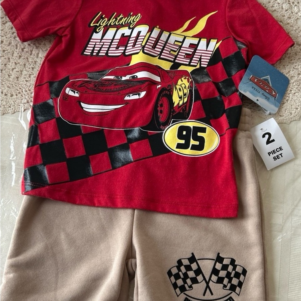 Lightning MCQUEEN short set